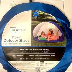 BNWT mainstays pop up sunshade
